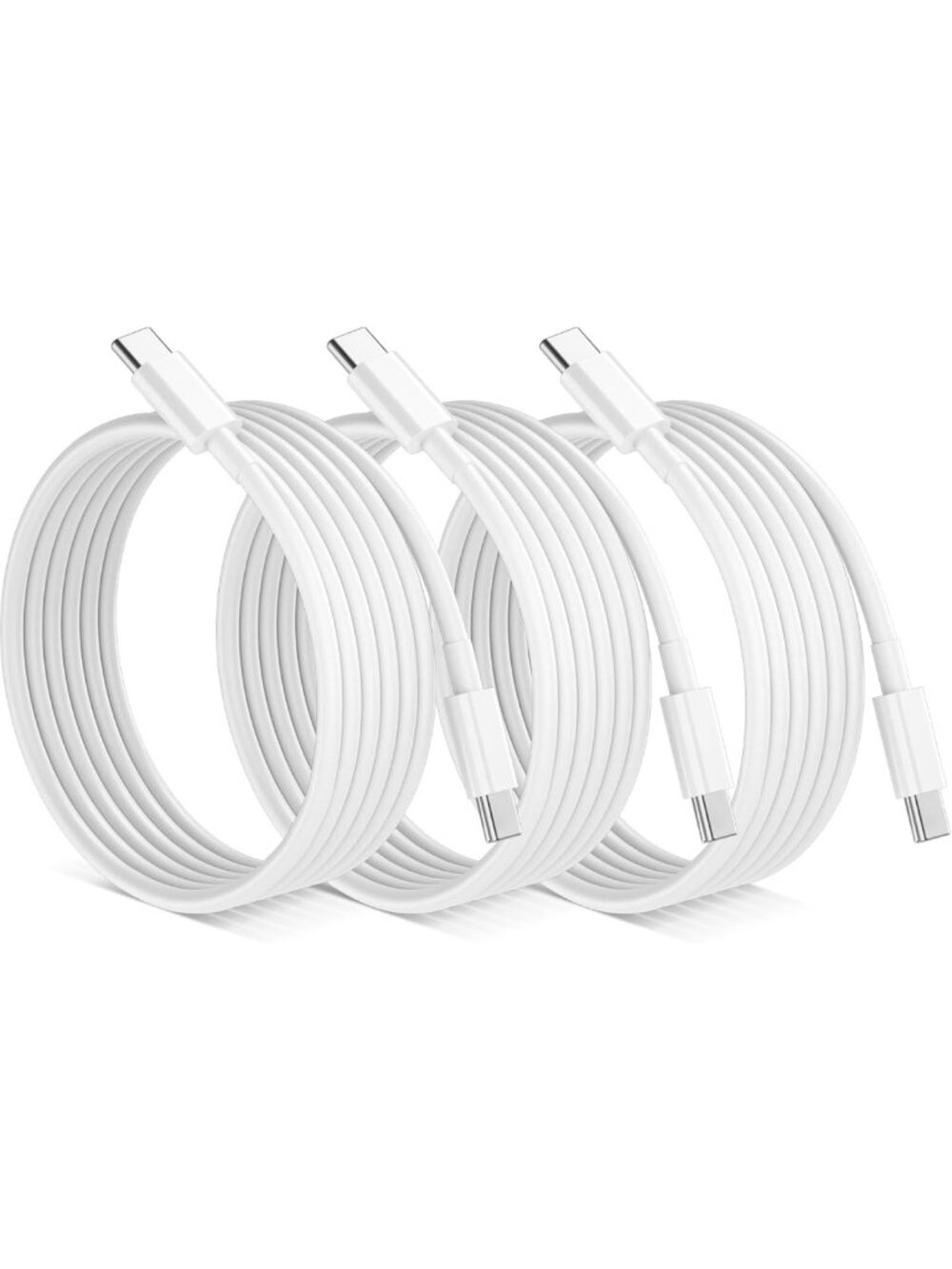 240W Fast Charging USB C to USB C Cable - 3 Pack, 6FT Length, Durable